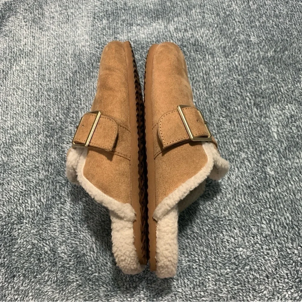 J. CREW - Sueded Sherpa Mules